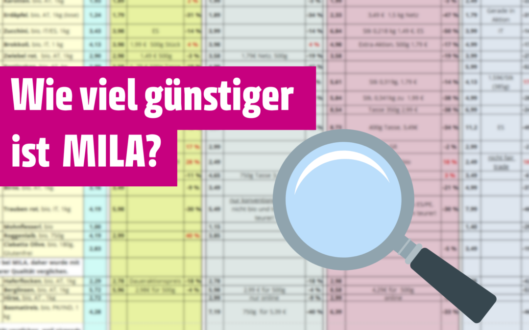 Wie viel günstiger ist es bei MILA wirklich? 