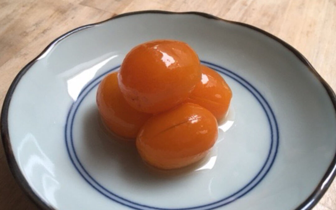 Glasierte Kumquats – 金柑の甘露煮